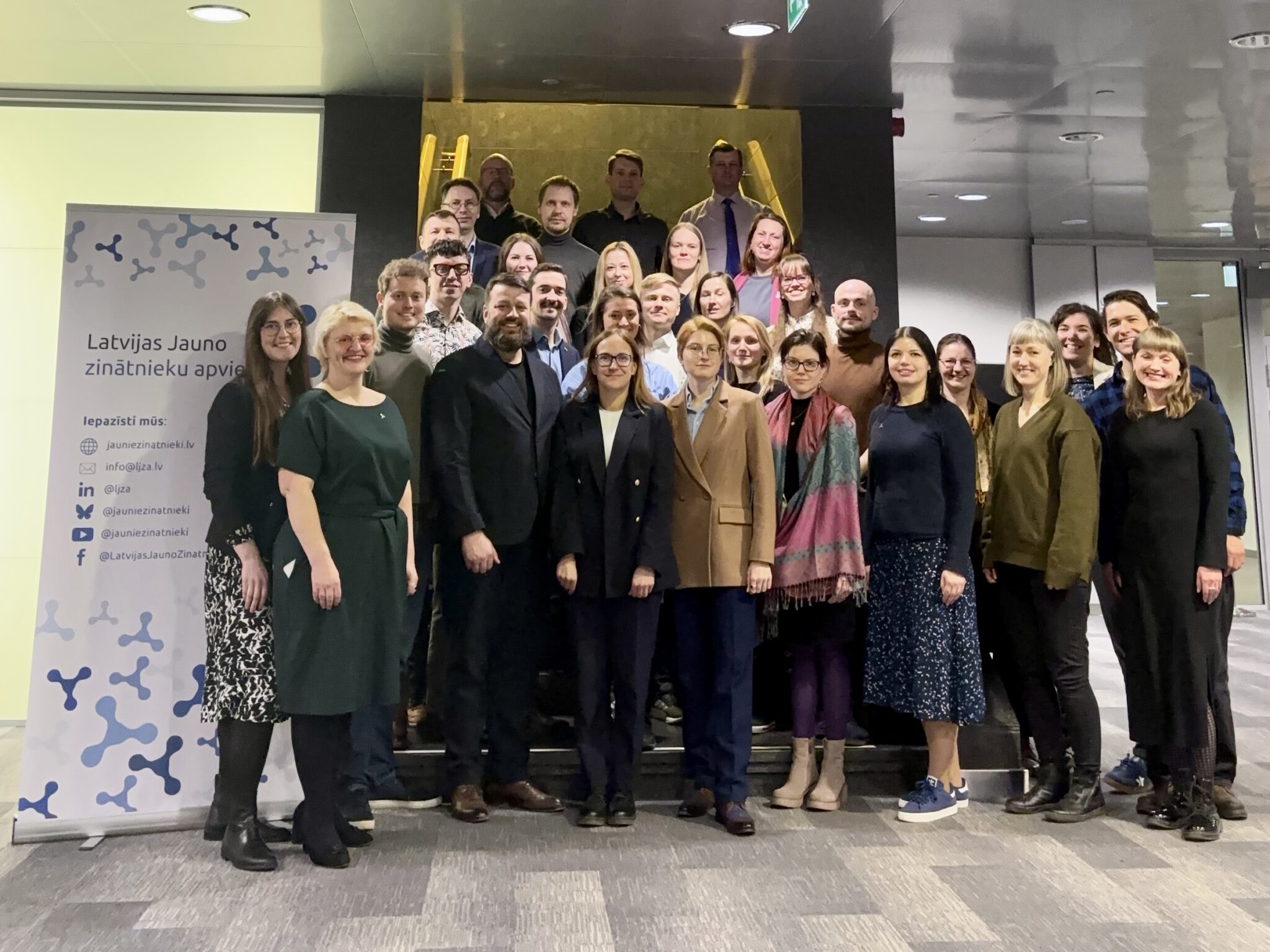 LJZA biedru kopbilde Latvijas Nacionālajā bibliotēkā