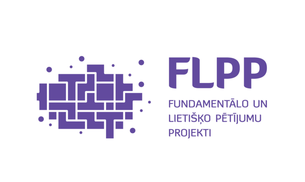 FLPP programmas logo uz balta fona