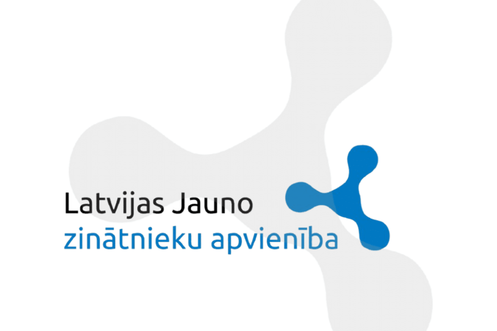 LJZA logo uz neitrāla fona