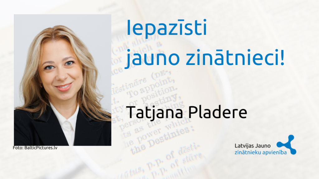 Iepazīsti jauno zinātnieku! interviju sērijas vizītkarte